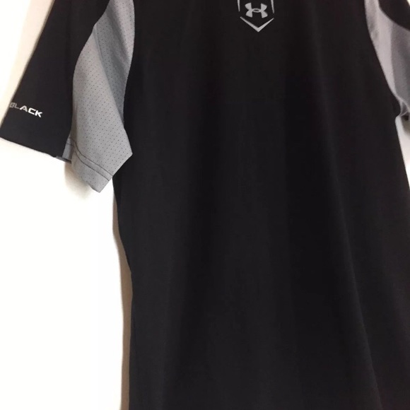Under Armour Shirt Fitted Sz Small Mens Heat Gear - Picture 6 of 8